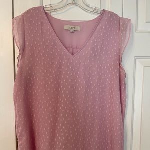 Loft top, pink